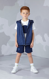 MS navy gilet