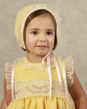 Load image into Gallery viewer, Sonata SS24 Lemon Organza smock