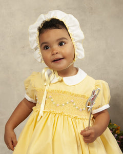 Sonata SS24 Yellow smock dress