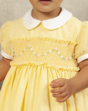 Load image into Gallery viewer, Sonata SS24 Yellow smock dress