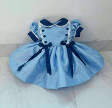 Load image into Gallery viewer, Blue glitter with navy details