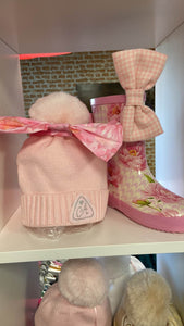 ADEE23 pale pink wellies