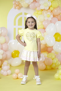 ADEE Lemon cake Laura dress