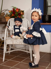 Load image into Gallery viewer, IN24 boys navy hbar (hat sold separately)