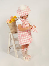 Load image into Gallery viewer, Sonata SS24 pink/white Aline dress