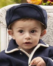 Load image into Gallery viewer, IN24 boys navy coat (hat sold separately)