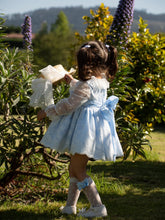 Load image into Gallery viewer, IN24 blue organza dress (bonnet/hat sold separately)