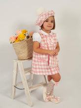 Load image into Gallery viewer, Sonata SS24 pink/white Aline dress