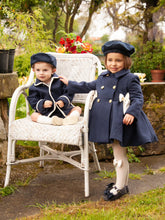 Load image into Gallery viewer, In24 girls Navy coat (hat sold separately)