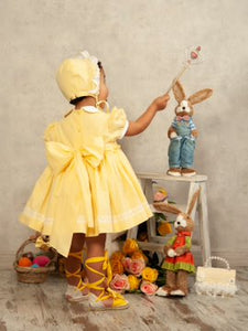 Sonata SS24 Yellow smock dress