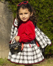 Load image into Gallery viewer, IN24 Cream, black &amp;red coat