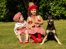 Load image into Gallery viewer, IN24 boys red 2pc (hat sold separately)