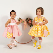 Load image into Gallery viewer, Sonata SS24 pink gigham dress