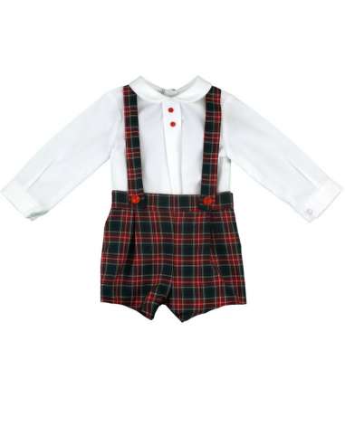 Boys tartan Christmas set