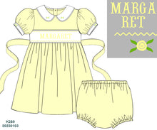 Load image into Gallery viewer, Girls Personailsed smock dress