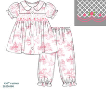 Load image into Gallery viewer, Princess Smock pjs