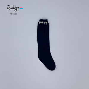 Navy rahigo  girls socks