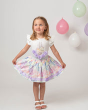 Load image into Gallery viewer, Caramelo Multicoloured skirt set
