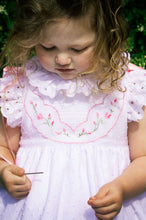 Load image into Gallery viewer, Linda ( white plumetti dress)