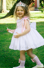 Load image into Gallery viewer, Linda ( white plumetti dress)