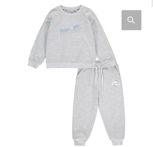 Grey melange Mitch&Son tracksuit