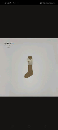 Rahigo CAMEL/CREAM sock