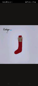 Rahigo socks RED/CREAM