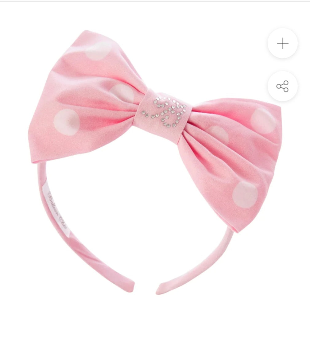 Balloon chic pink handbag hairband