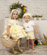 Load image into Gallery viewer, Boys smock bunny 2piece( hat sold separately)