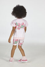 Load image into Gallery viewer, Fatima rose jumper cycling short set