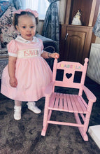 Load image into Gallery viewer, Girls Personailsed smock dress
